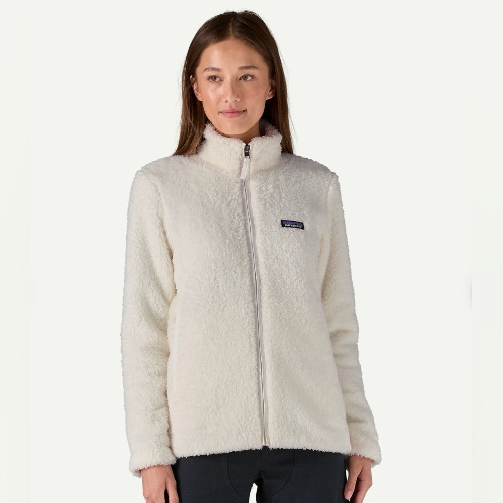 Patagonia | Los Gatos Fleece Jacket | Birch White‎ | Women’s Size Large